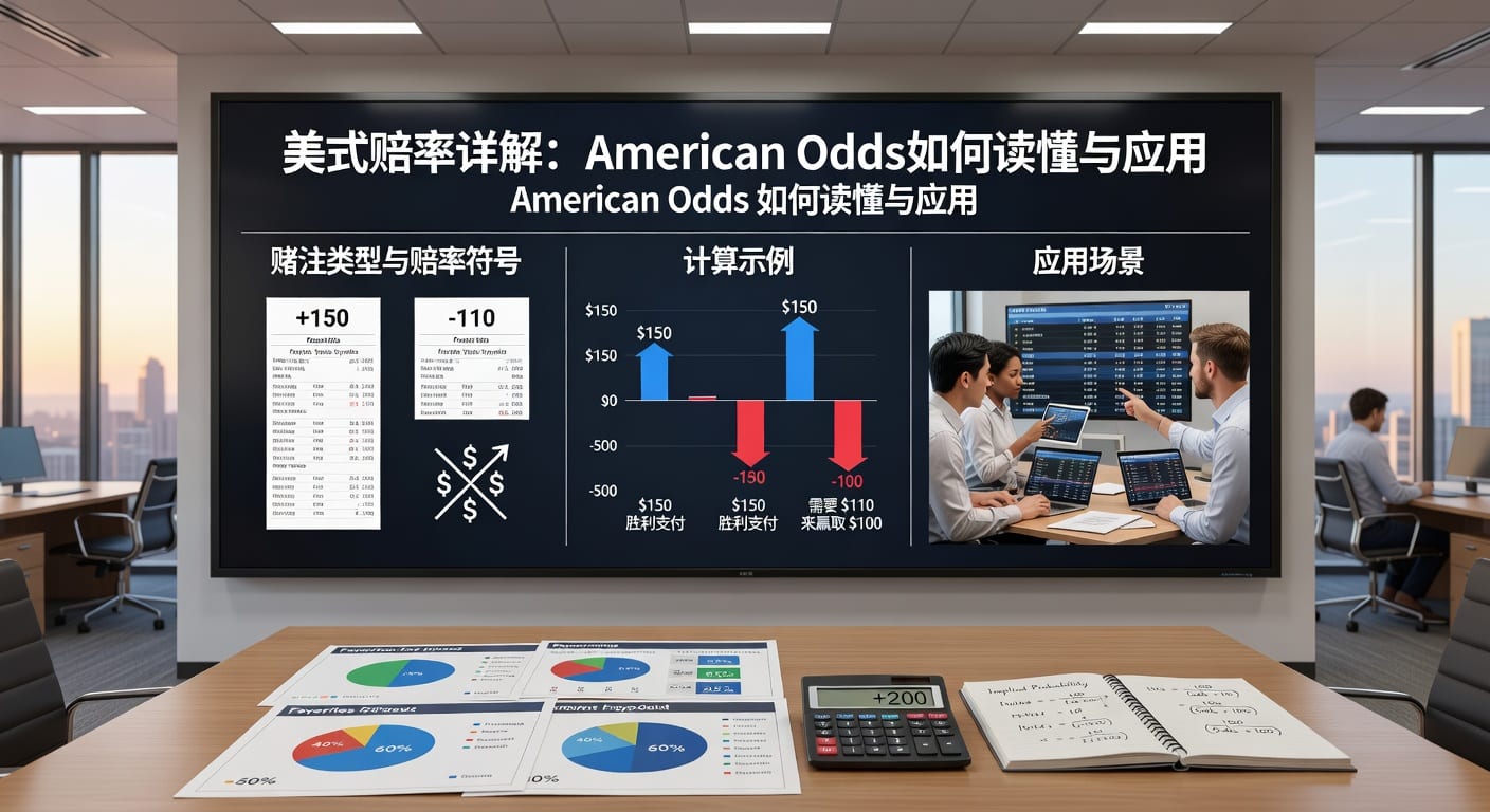 美式赔率 American Odds：新手入门与实战技巧（2026年世界杯投注）