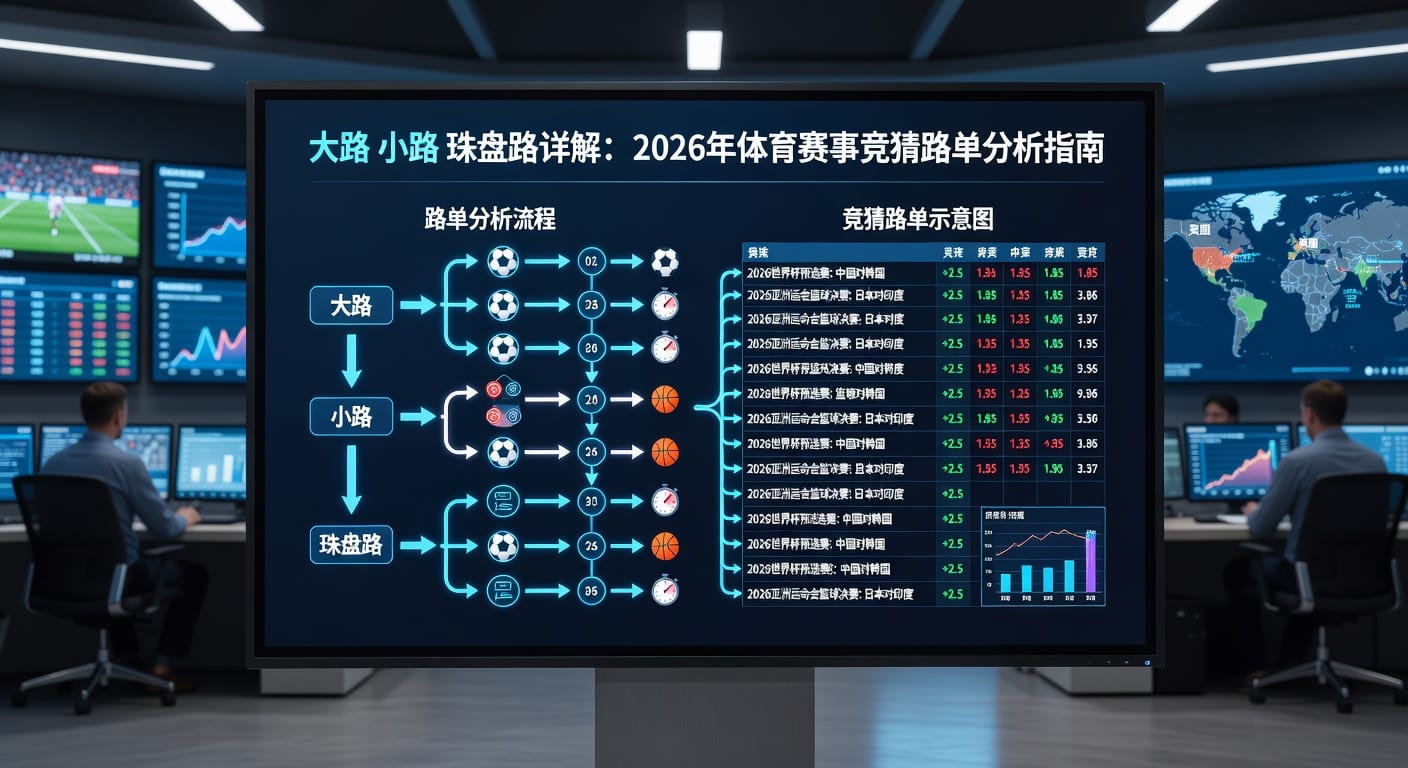 大路小路珠盘路解析：2026世界杯投注技巧与实战（9/20）