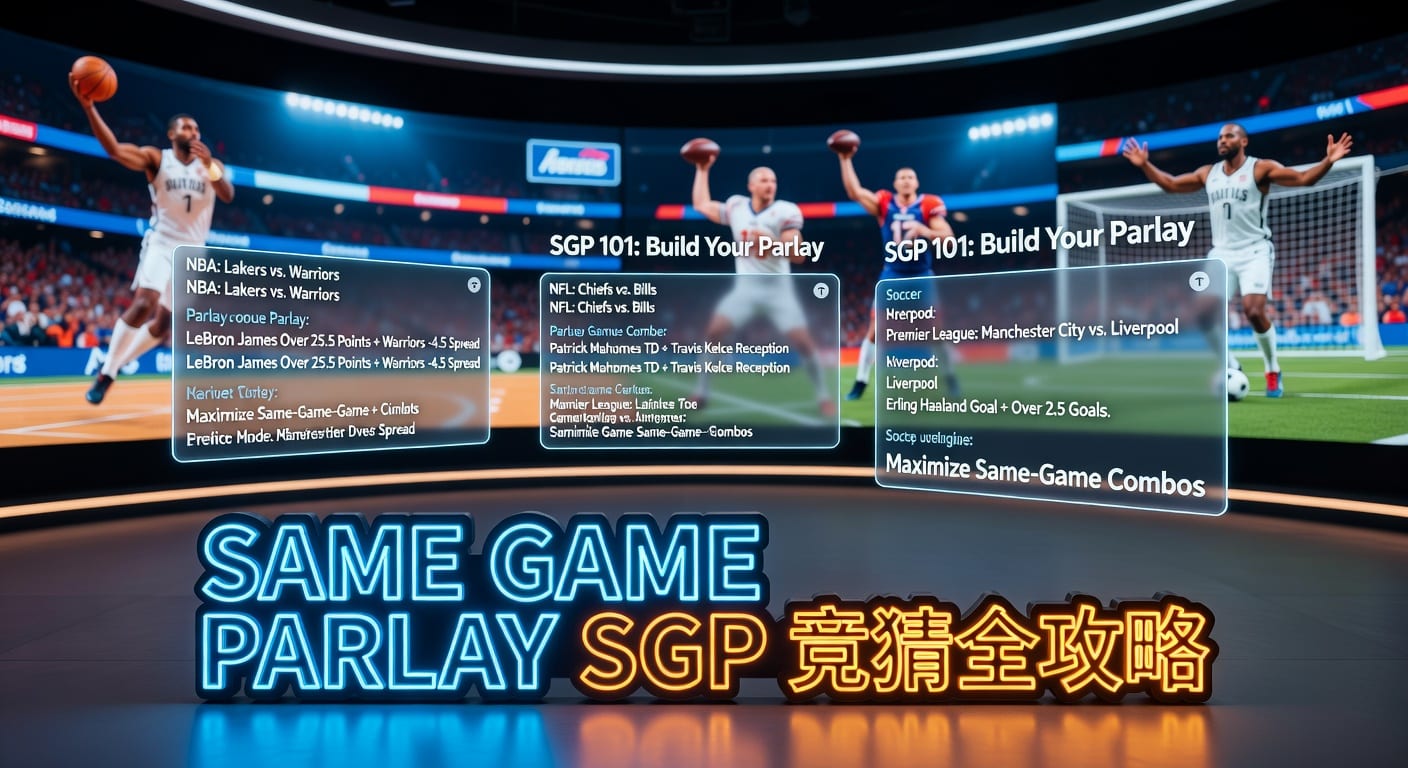 Same Game Parlay (SGP) 玩法解析：资深玩家带你玩转体育投注