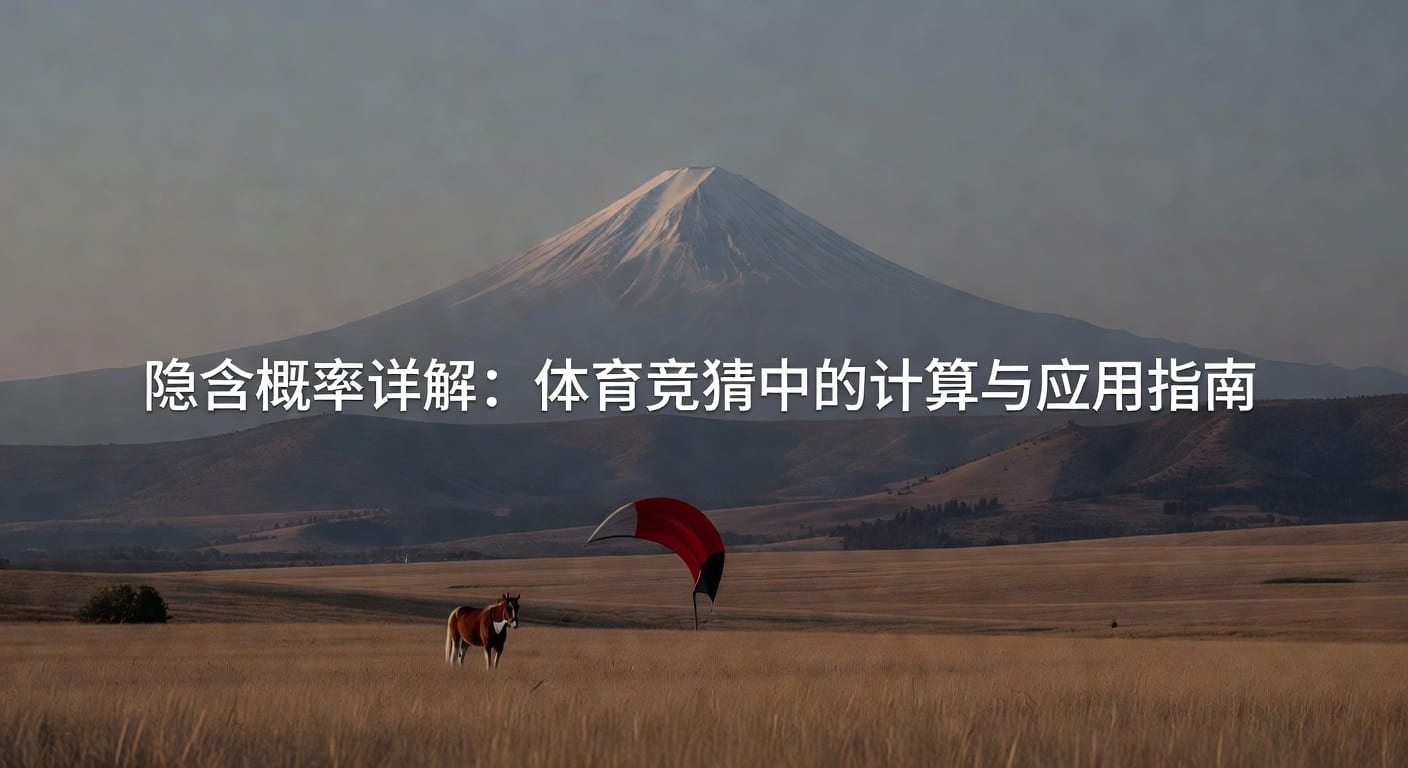 隐含概率（Implied Probability）：体育竞猜深度解析与实战应用