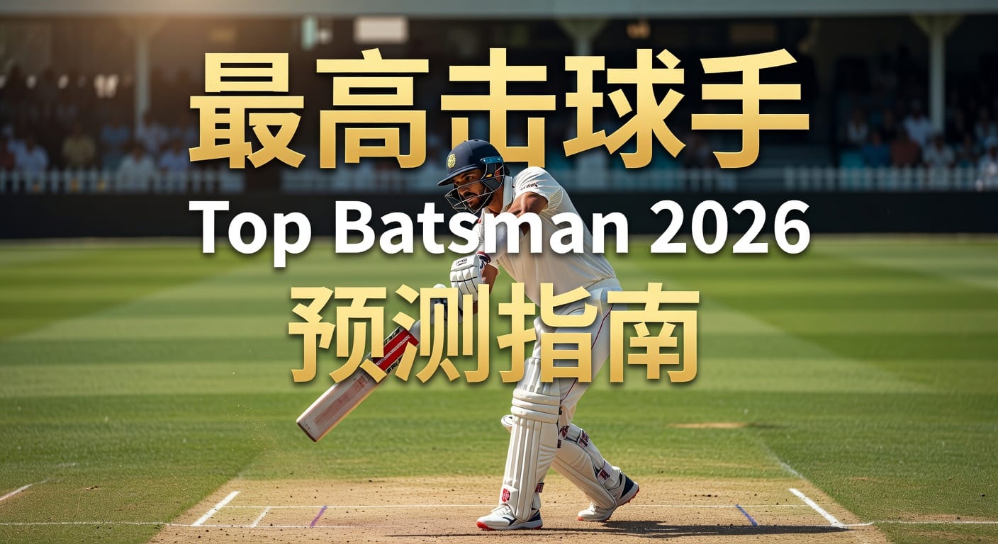 2026年世界杯投注：顶级击球手 Top Batsman深度解析与预测