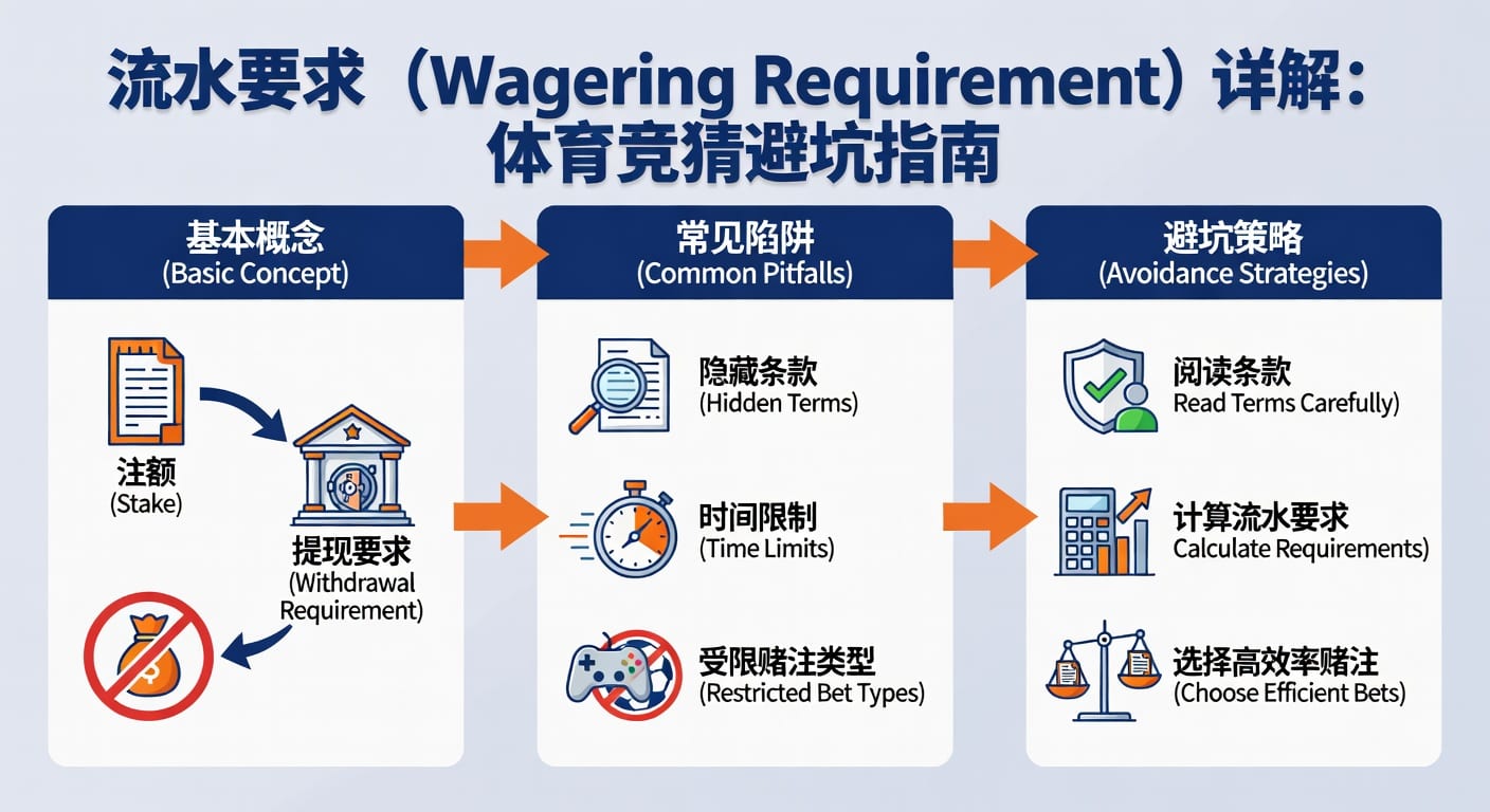 体育博彩流水要求 sports wagering requirement：资深玩家实战指南