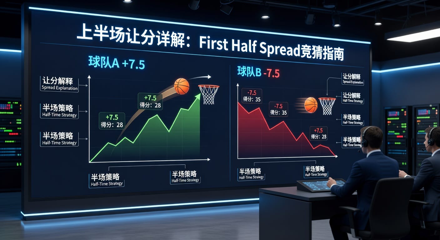 上半场让分 first half spread：实战判断与风控要点