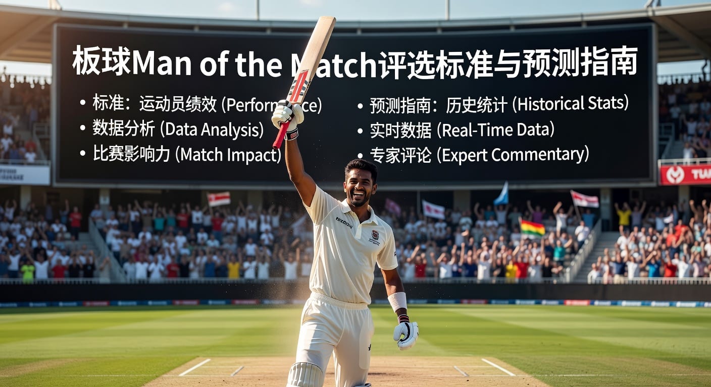 板球Man of the Match全解析｜评选逻辑与投注技巧