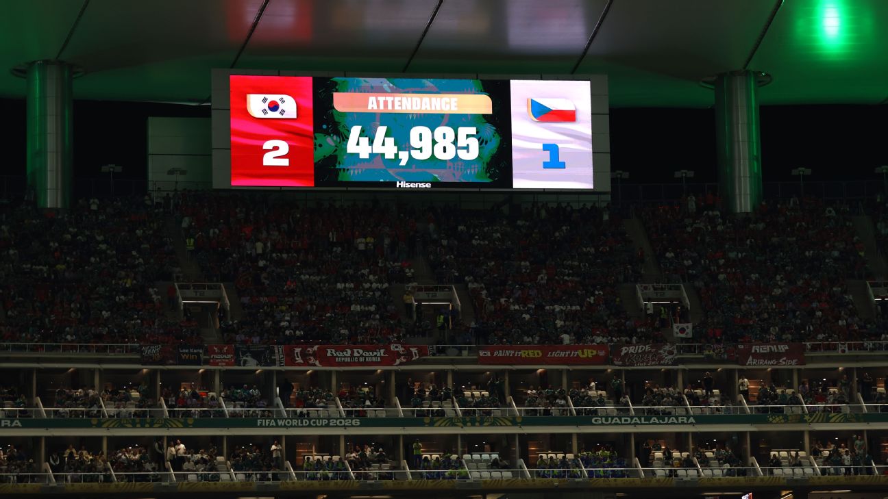 FIFA 为韩国对捷克比赛上座数据辩护：40余万人数据核实无误